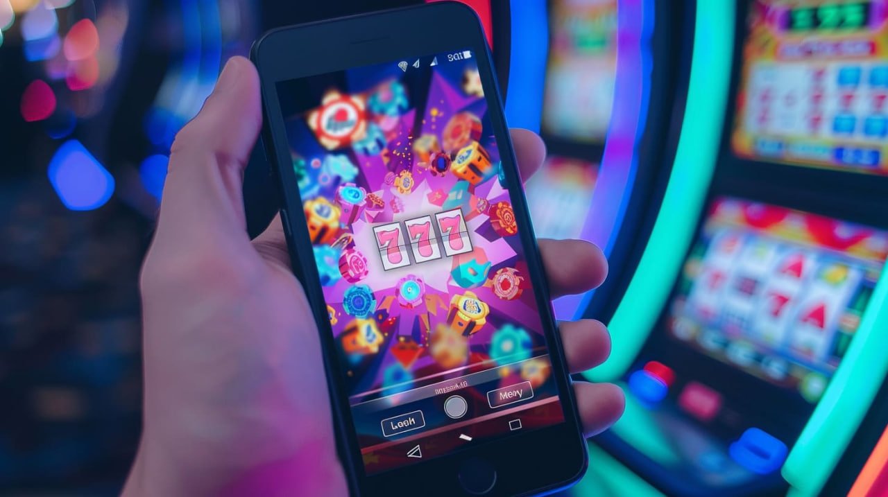 Antarmuka permainan Sweet Bonanza dengan grid 6x5 dan simbol buah-buahan